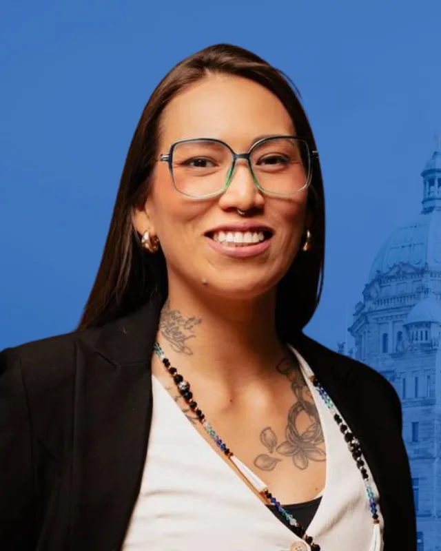 A'aliya Warbus, from the Conservative Party of BC candidate page.