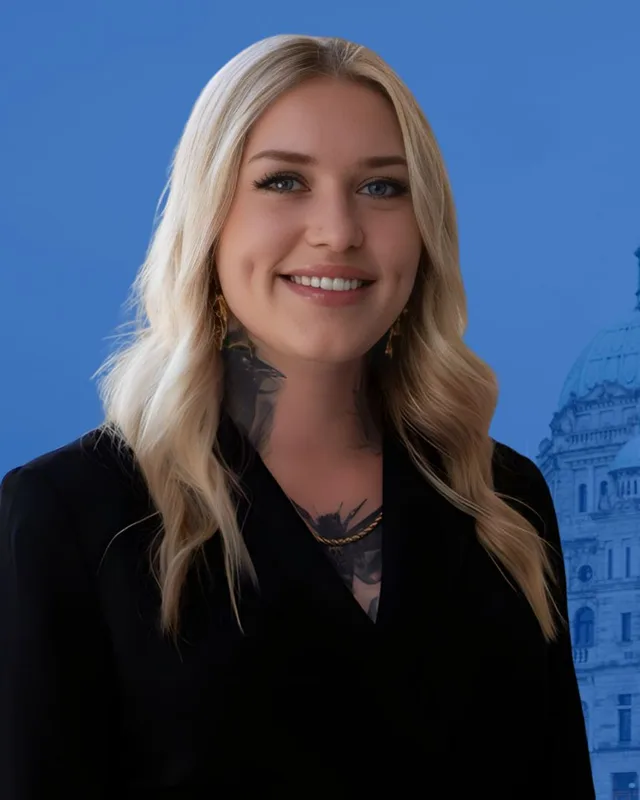 Claire Rattée, from the Conservative Party of BC candidate page.