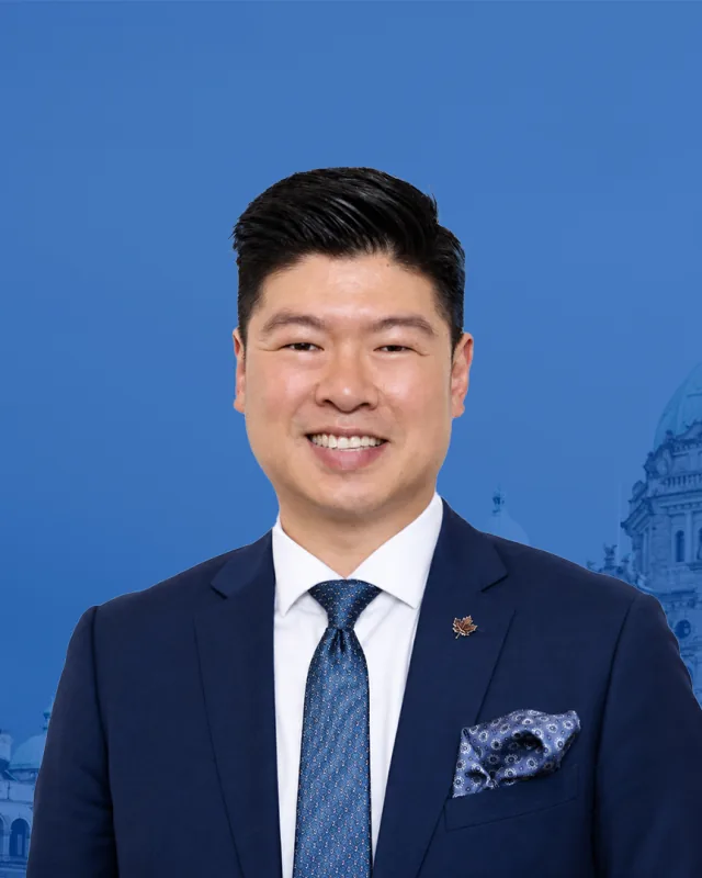 David Xie, from the Conservative Party of BC candidate page.