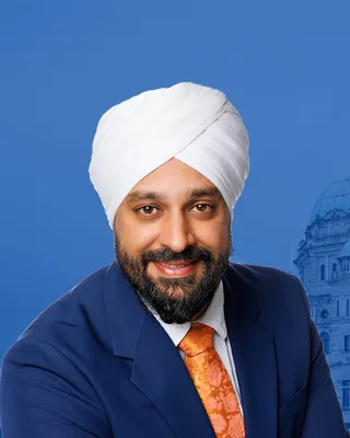 Deep Sandhu, candidate portrait