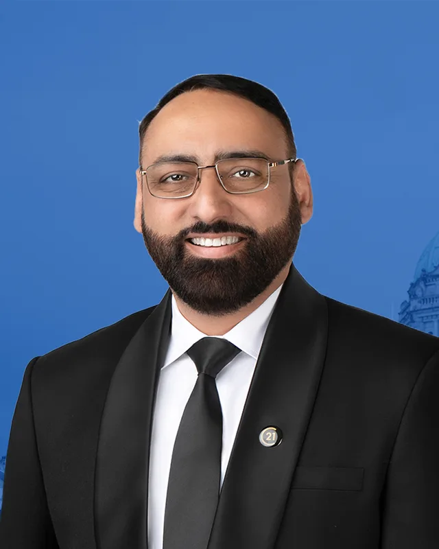 Garry Thind, from the Conservative Party of BC candidate page.