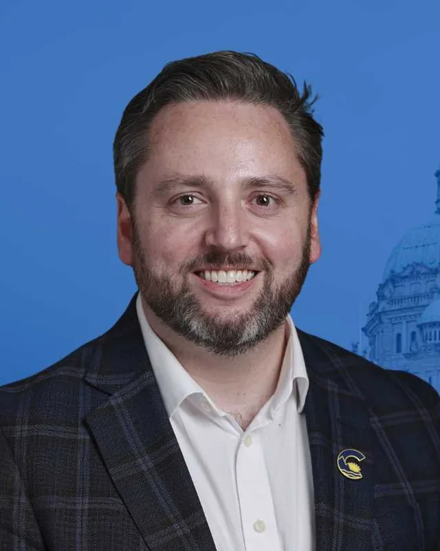 Gavin Dew, from his Conservative Party of BC candidate page.