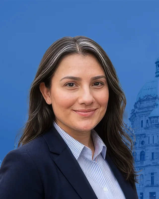 Kelsey Pringle, from the Conservative Party of BC candidate page.