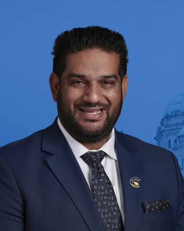 Mandeep Singh Dhaliwal, from the Conservative Party of BC candidate page.