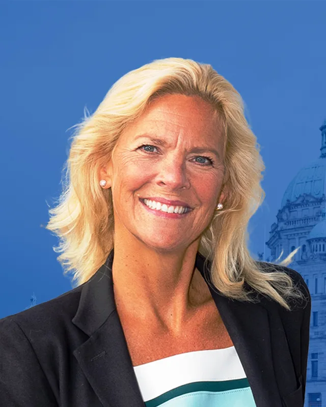 Megan Knight, from the Conservative Party of BC candidate page.