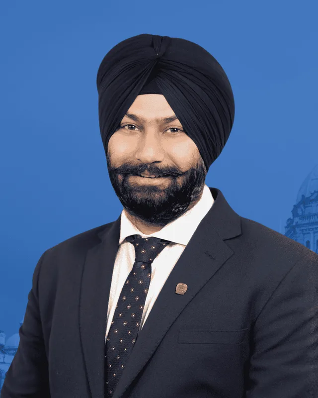 Pavneet Singh, from the Conservative Party of BC candidate page.