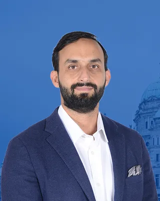 Zeeshan Wahla, candidate portrait
