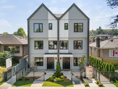 Quintet, 2240 E 40th Ave: the five townhomes and rooms inside the show home