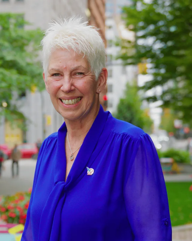 Tricia Barker, from Vancouver Liberals.