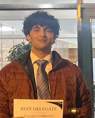 Mostafa Zandkarimi, candidate portrait
